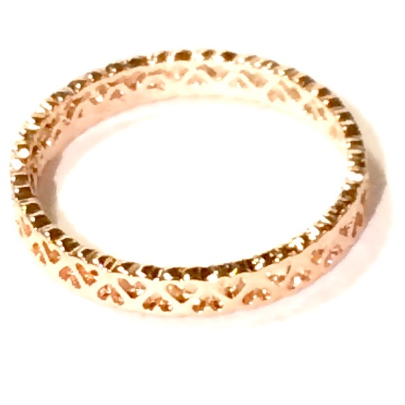 Chain of Hearts Midi Ring - Picture 2 of 4